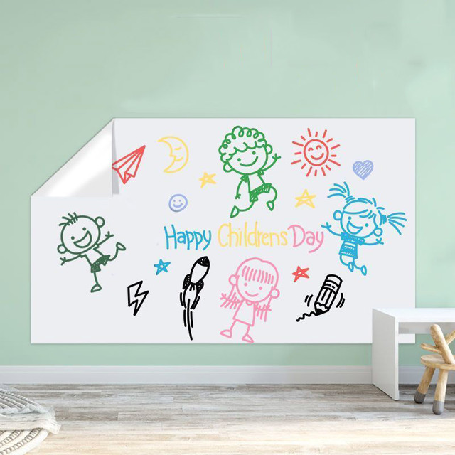 Electrostatic whiteboard Stickers Removable Non-invasive Wall